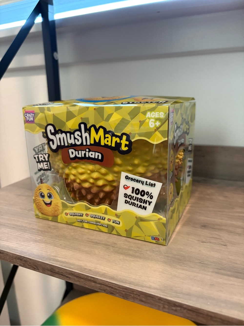 Durian Squishy Toy - Yellow